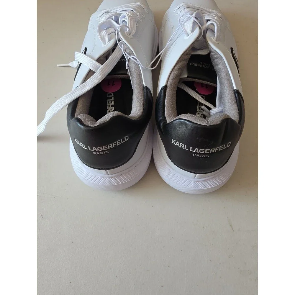 Karl Lagerfeld Paris Cyro Men's Karl Head Sneaker Lf6s505r-Wes-2601 Size 11